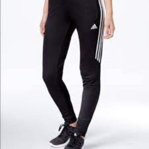 Adidas black striped pants